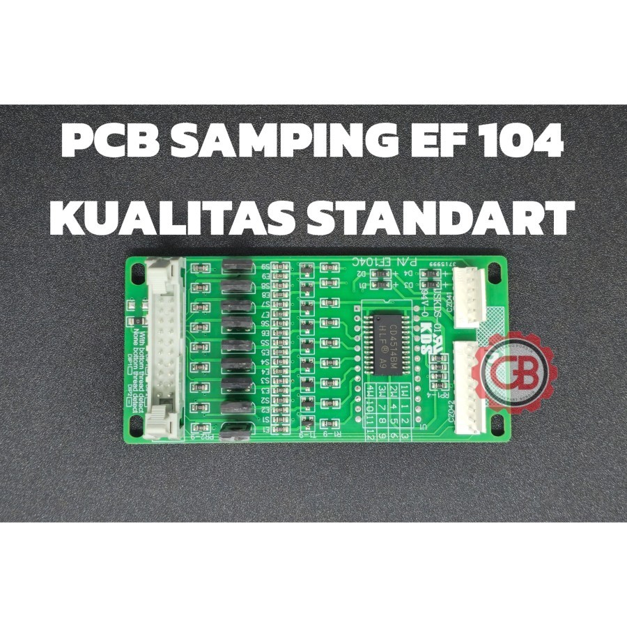 MESIN Side PCB EF 104 STANDART QUALITY COMPUTER EMBROIDERY MACHINE ...