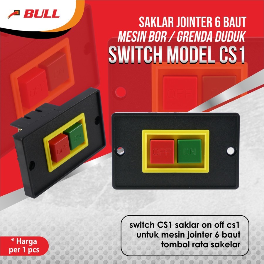 MESIN 6 bolt jointer switch for drilling machine/sitting grinder, cs1 ...