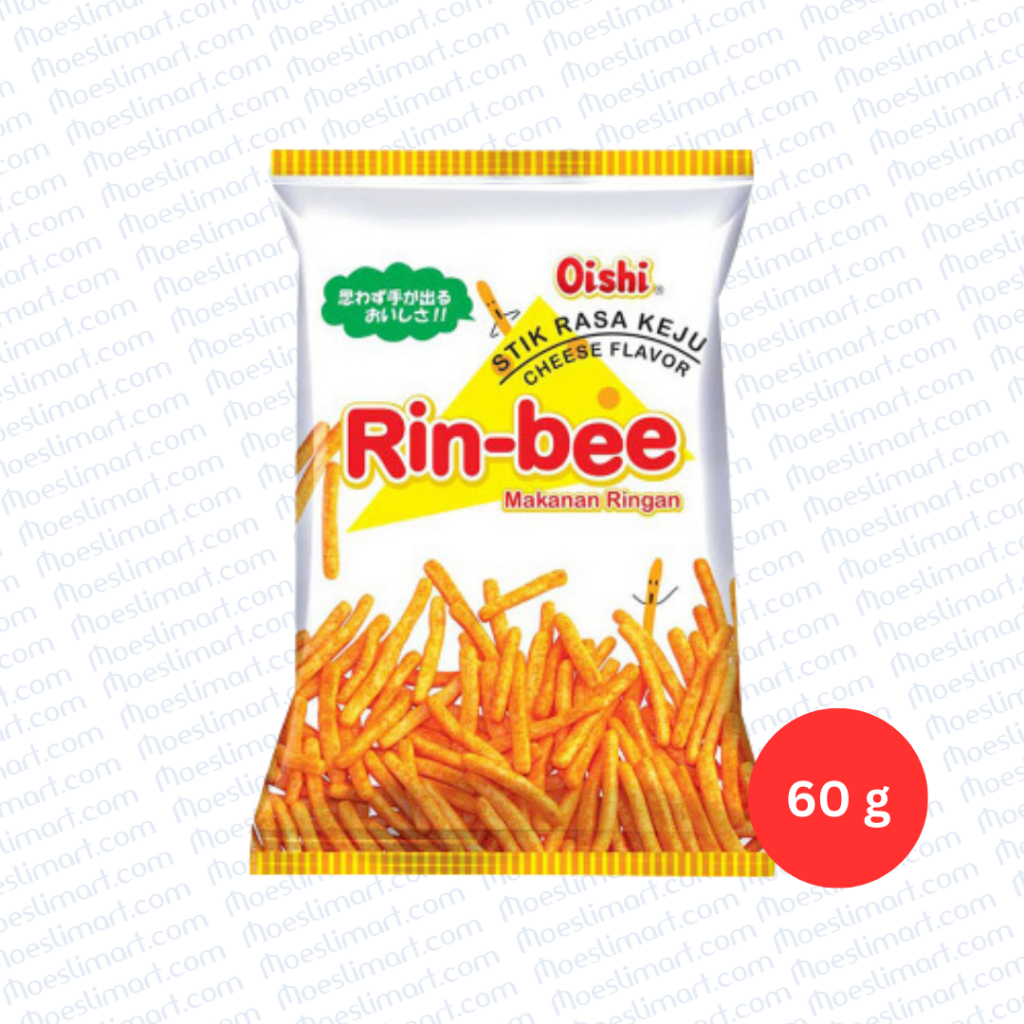 Oishi Rin-Bee Cheese Stick 60g | Shopee Philippines