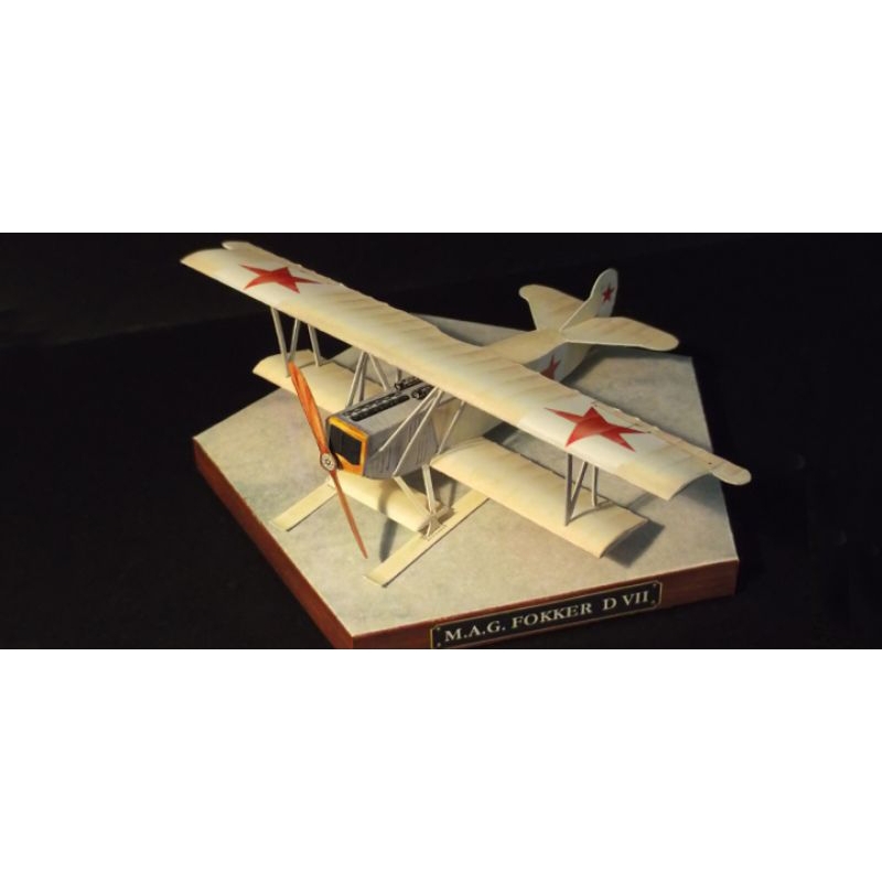 Fokker Aircraft papercraft Pattern Sheet DII Scale 64 (2PD-A1) | Shopee ...