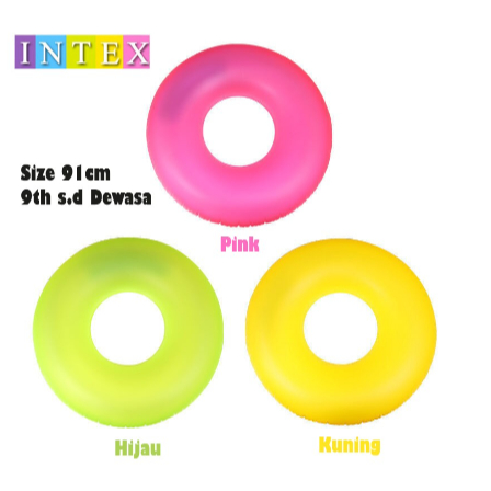 INTEX 59262 Swimming Ring Buoy Swim Ring for Children 9 years old ...