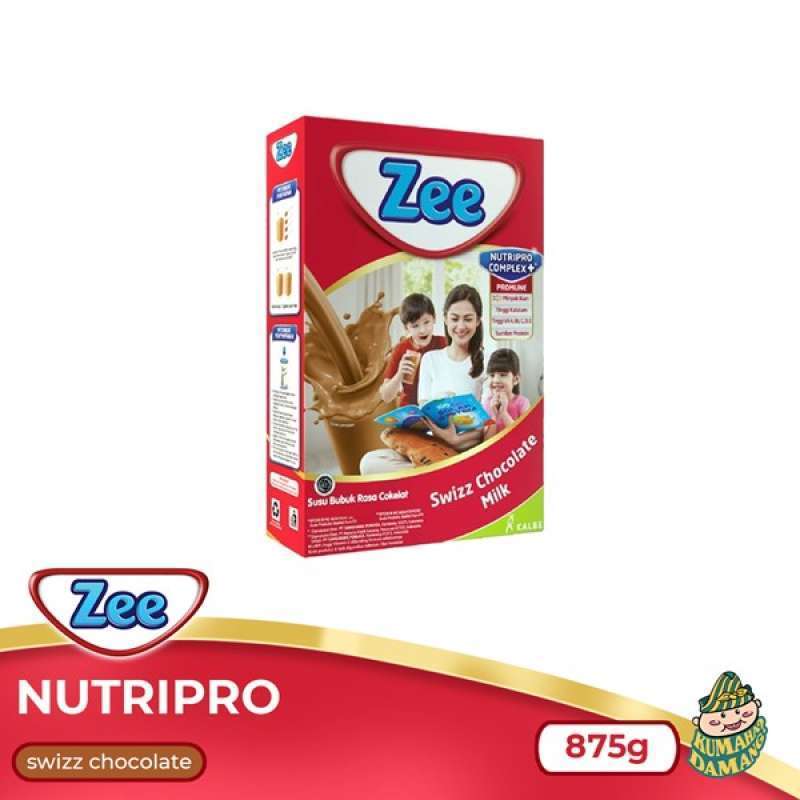 Zee SWIZZ CHOCOLATE 875 GRAM High PROTEIN Powder Milk | Shopee Philippines