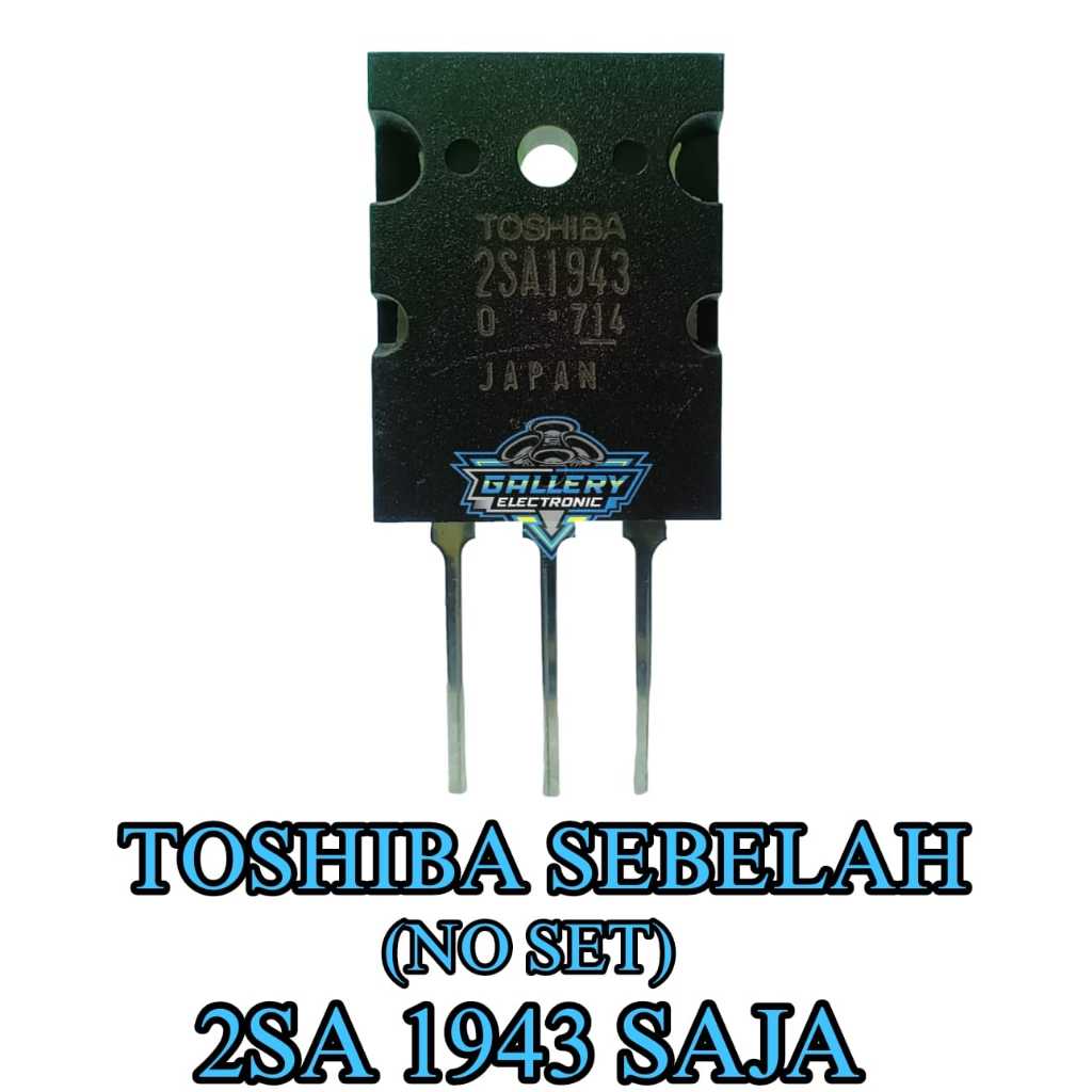 Transistor Toshiba 2SA1943 NPN - Composant électronique Neuf - Sans Marque Générique
