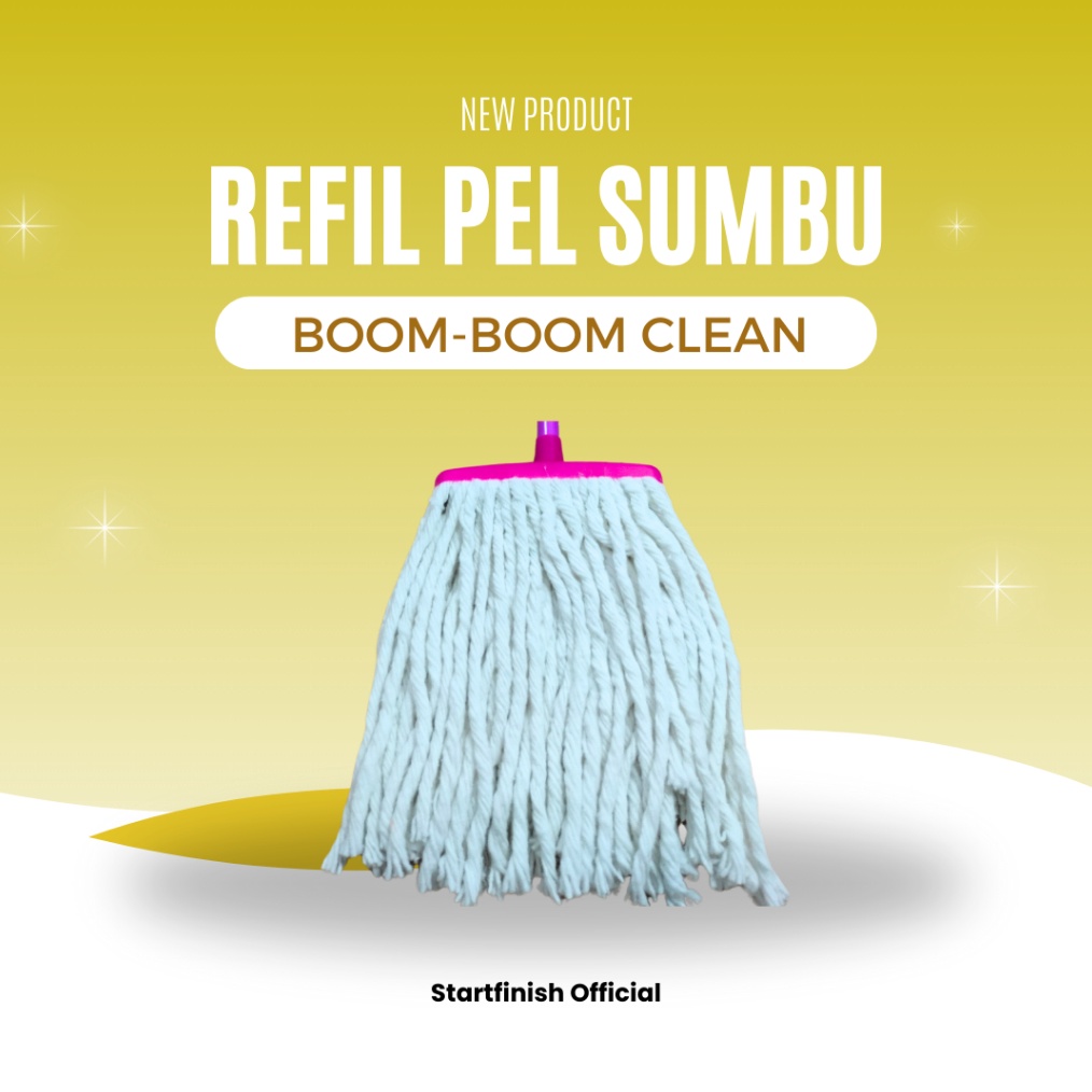 Limited Floor Mop Refill BOOM BOOM CLEAN Axis Without Handle Mop Refill ...