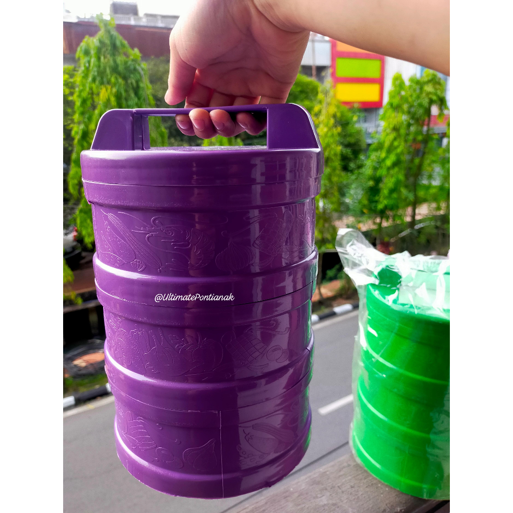 2-tier / 3-tier AR food container / rotating food container / 2-tier ...