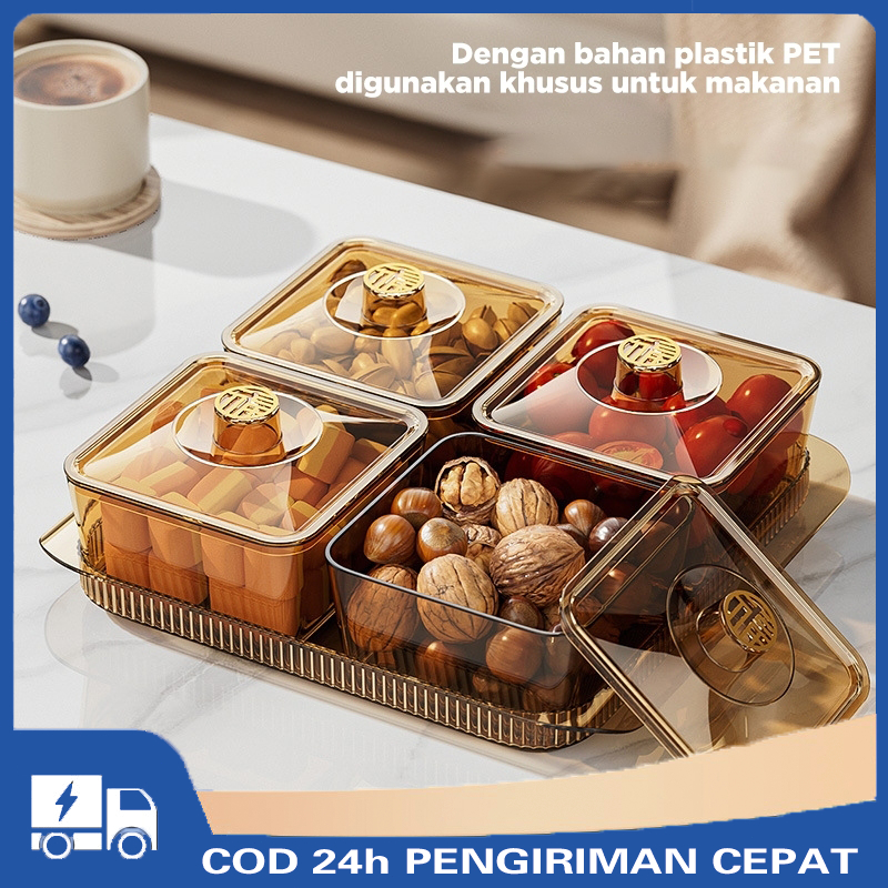 Minimalist Acrylic Snack Jar for Eid Hari Raya Aesthetic Candy ...