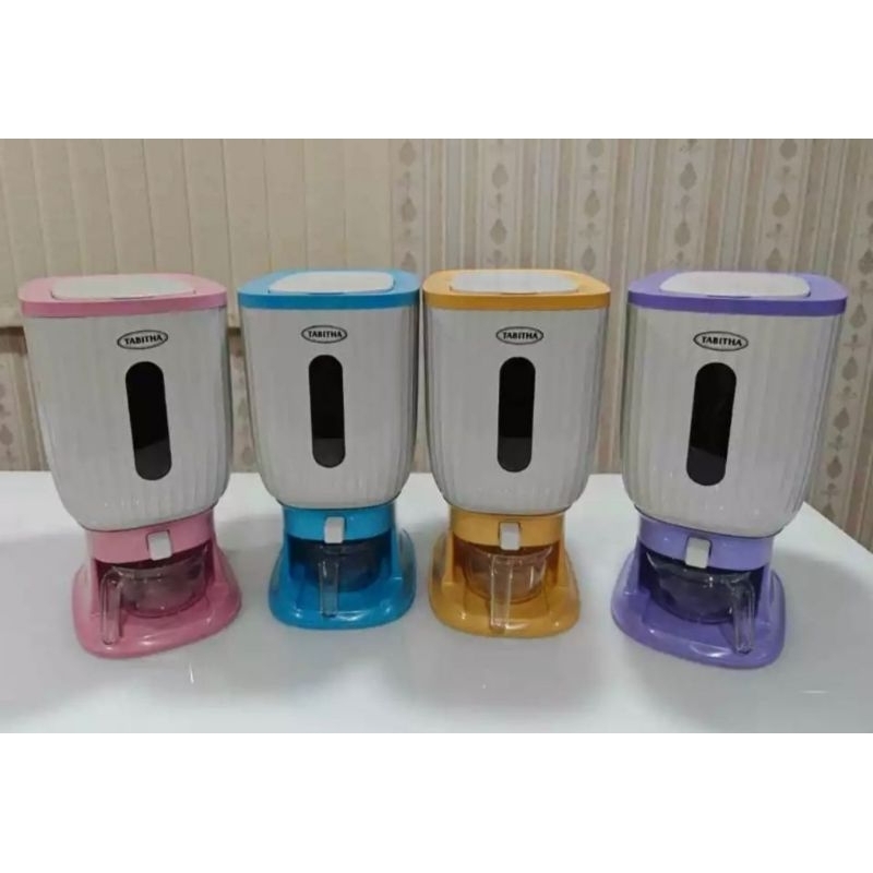ZORA TABITHA RICE DISPENSER 10L zora tabitha rice storage place tabitha ...