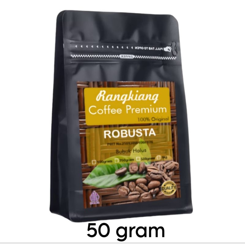 Rangkiang Coffee Premium/Robusta Super/Typical Minang Coffee 50 grams ...