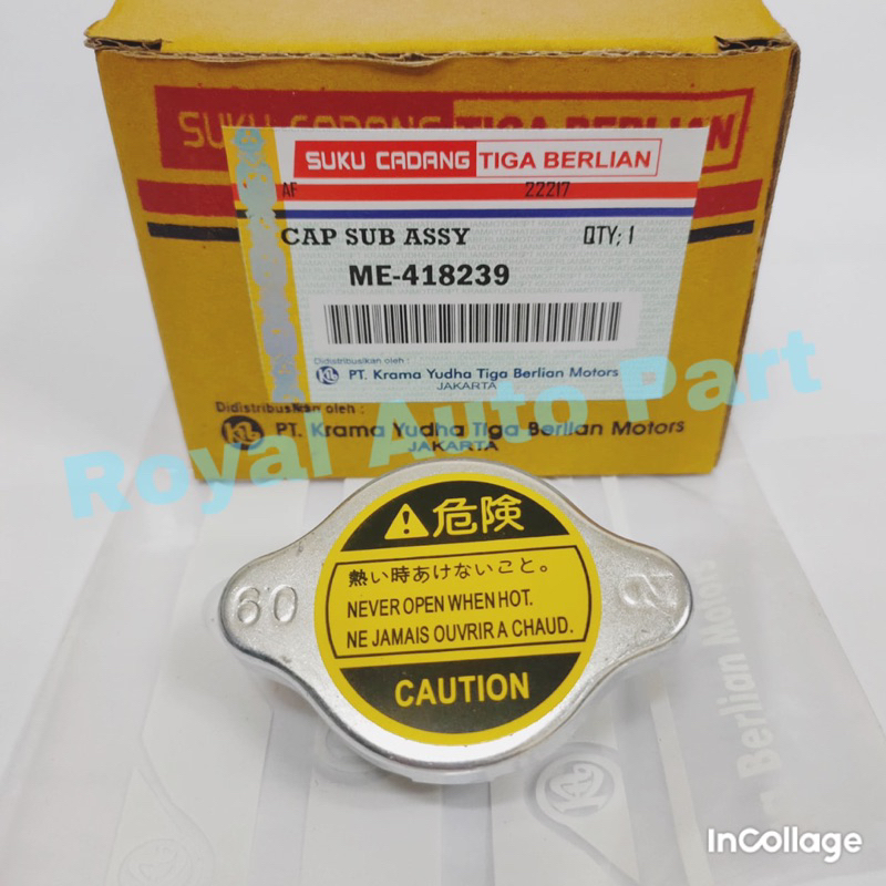 Mitsubishi Canter PS125 PS110 Radiator Cap Fuso Original ME418239 ...