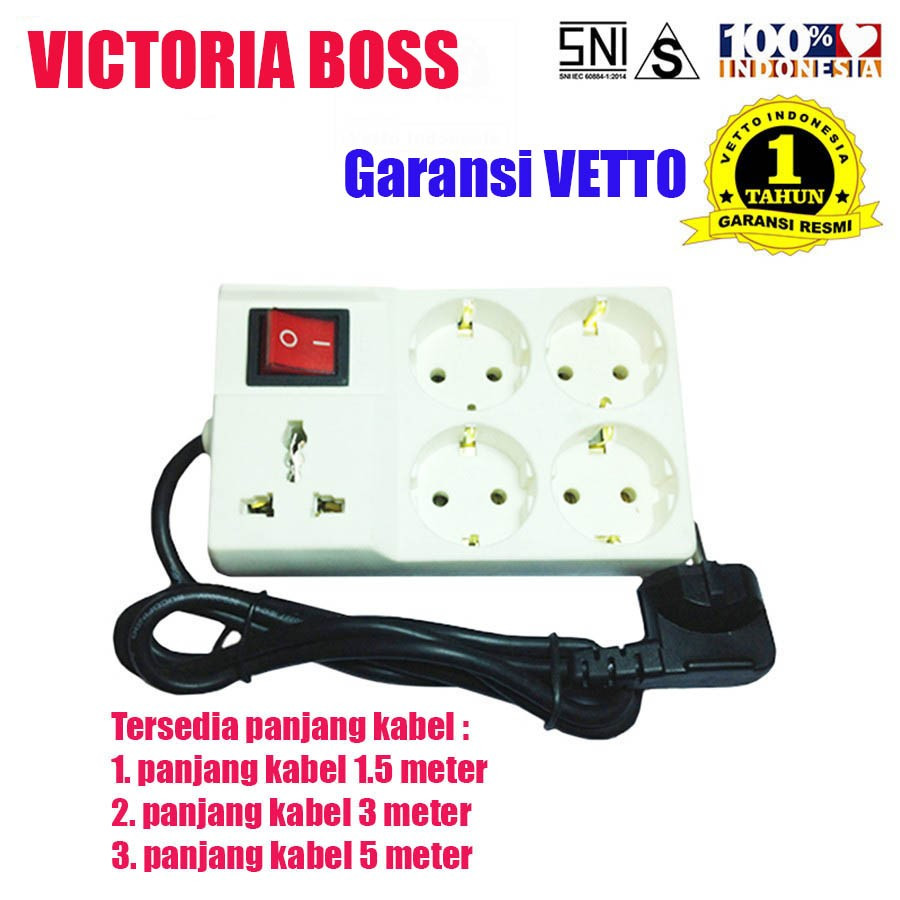 VICTORIA BOSS Socket 5 holes R5 1.5m 3m 5m Universal SNI vetto cable ...