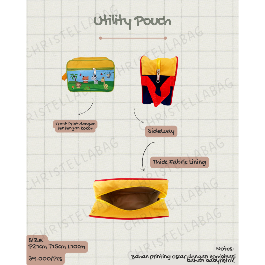 Utility Pouch | Pouch Storage | Multipurpose Pouch | Storage Pouch ...