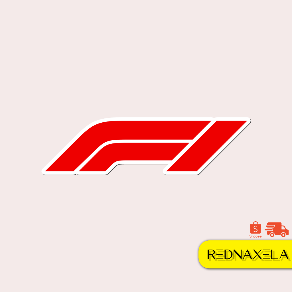 Vinyl Sticker Formula 1 Logo Outdoor High Quality Waterproof Sticker
