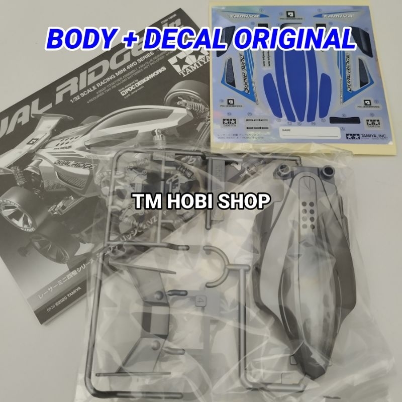 BODY KIT TAMIYA DUAL RIDGES VZ Chassis Original ketengan | Shopee ...