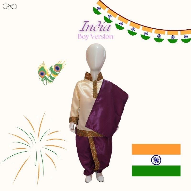 Indian Clothing Costumes for Boys | India Traditional Costume for Boy ...