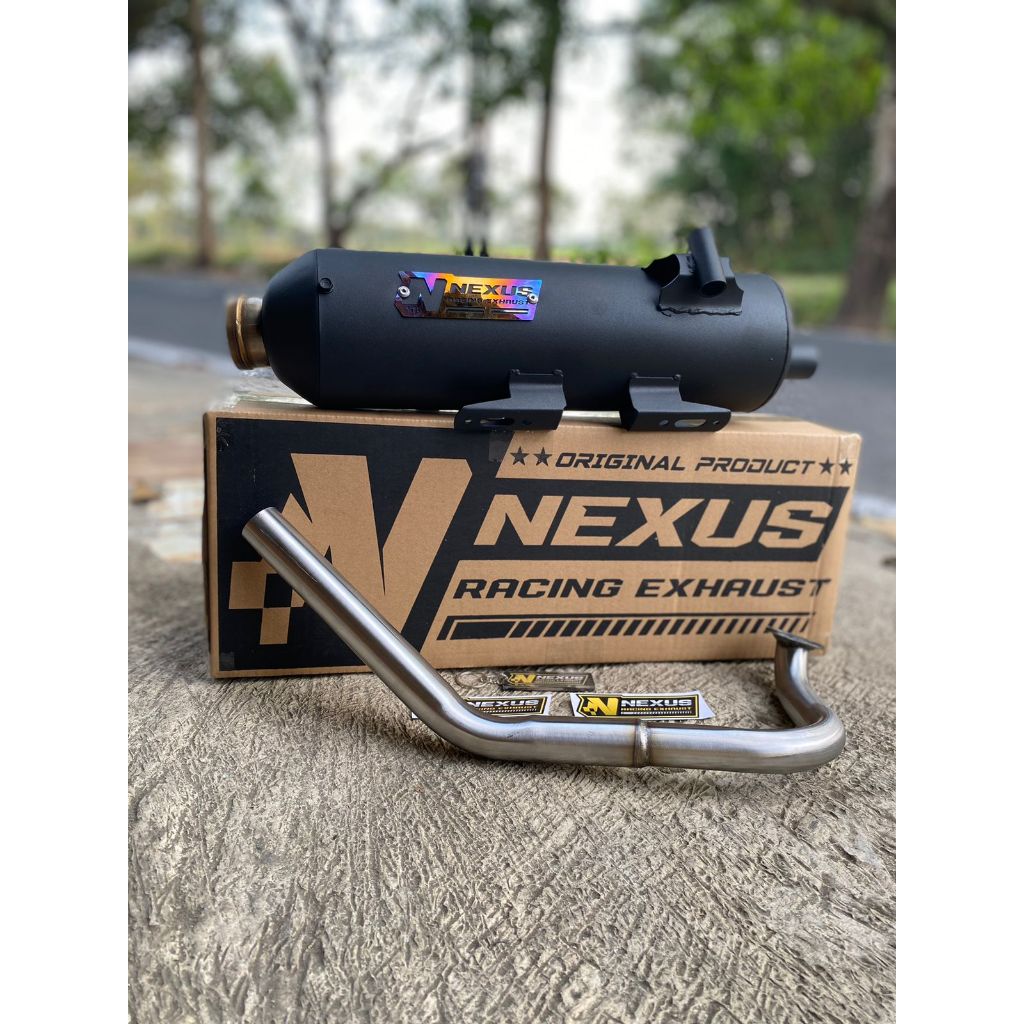 Exhaust std racing model shijiro original NEXUS - Vario Beat Mio Genio ...