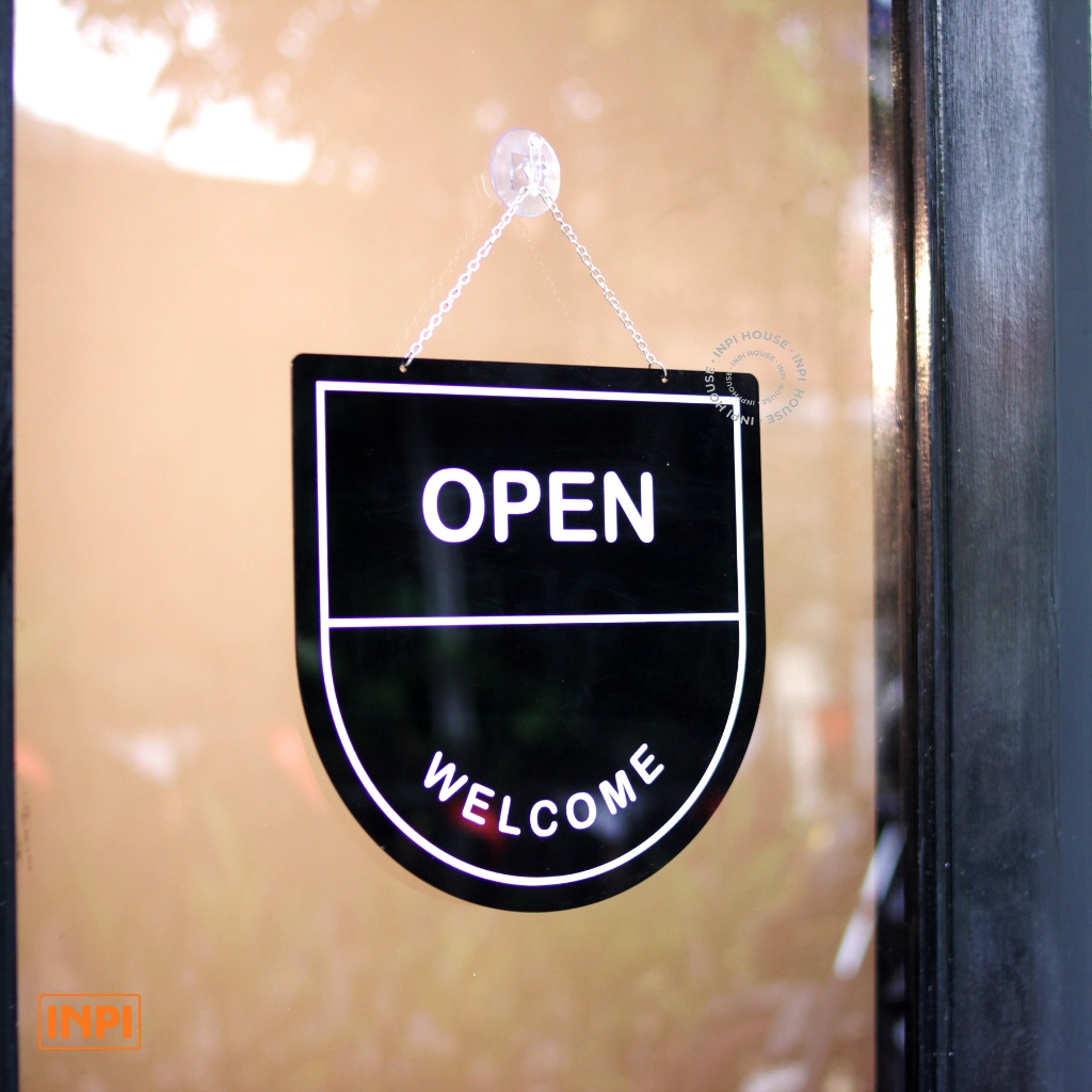 Inpi - Oval Acrylic Open Closed Sign | Shopee Philippines
