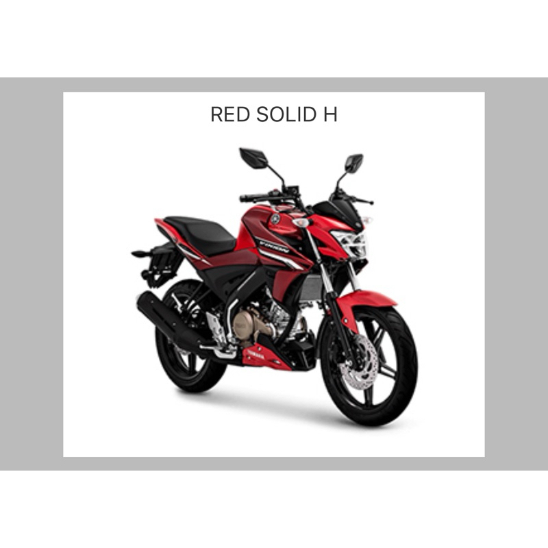 MERAH Pre ORDER VIXION R ALL NEW VIXION Red Metallic Rear BODY ...