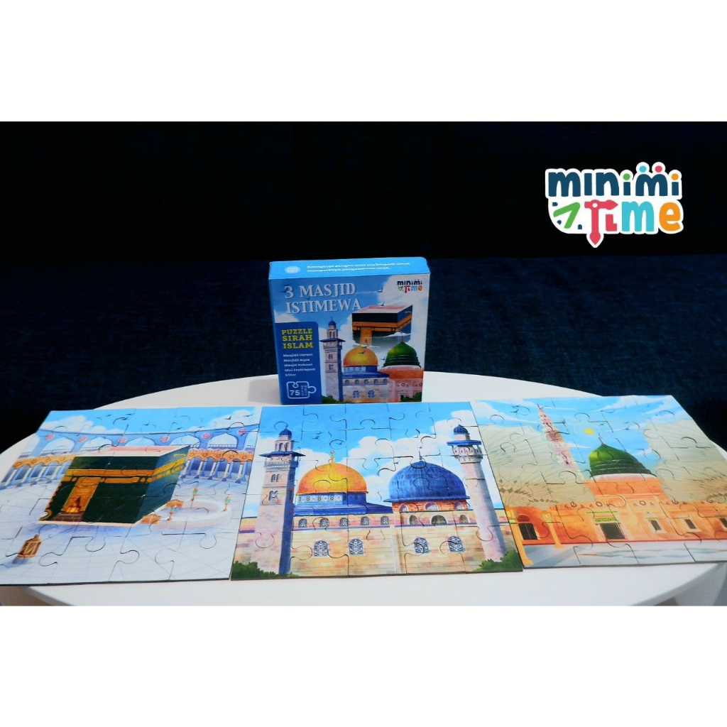 ISLAMIC HEAD PUZZLE 3 SPECIAL MOSQUES (YAUMI) | Shopee Philippines
