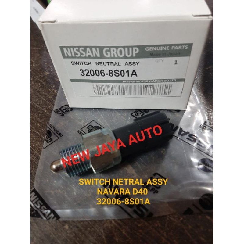 Neutral neutral switch sensor assy nissan Navara D40 320068S01A