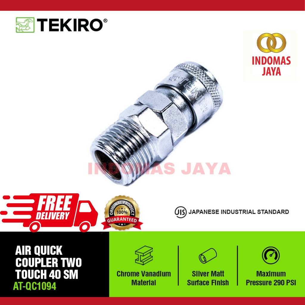 Tekiro AT AIR Quick Coupler Two Touch 40 SM Tachi Quick Coupler Two ...