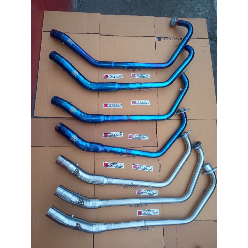SUPRA Stainless steel neck header R15 Vixion Gsx 150R CBR150R CB 150R ...