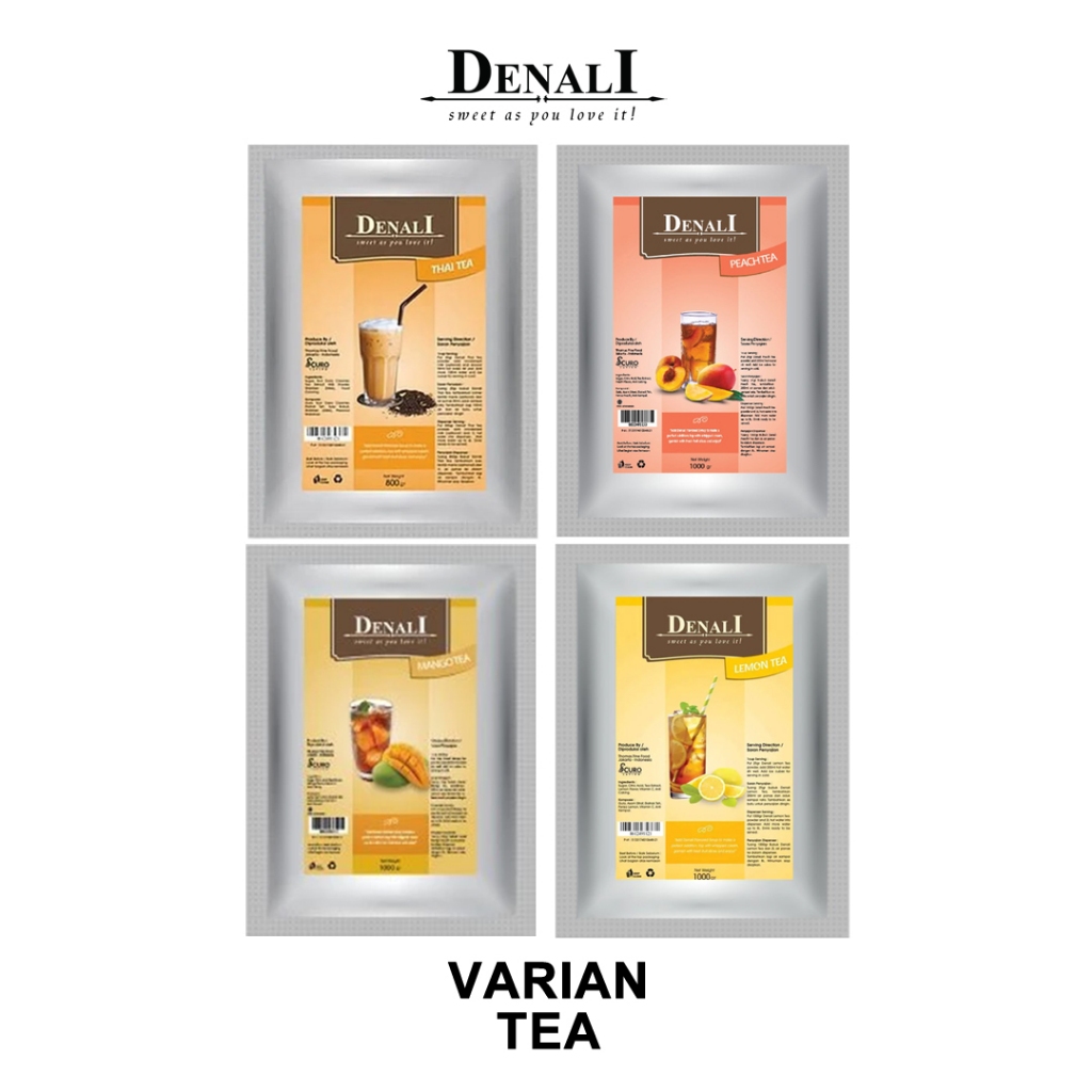 Denali Flavored Tea Denali Powdered Tea Drink | Shopee Philippines