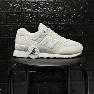 New balance 574 sport hot sale v2 triple white sneakers