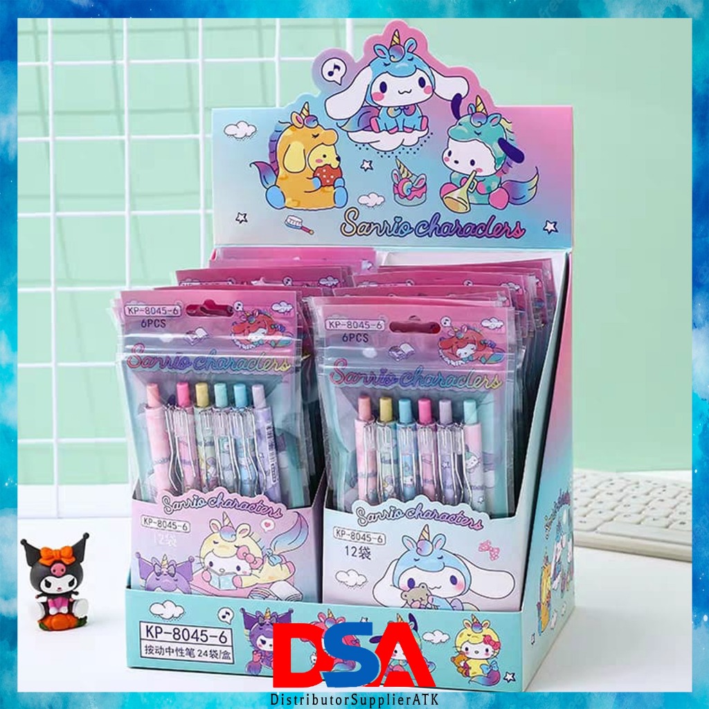 Sanrio UNICRON Character Pens Pack/Cute Character Pens/Latest SANRIO ...