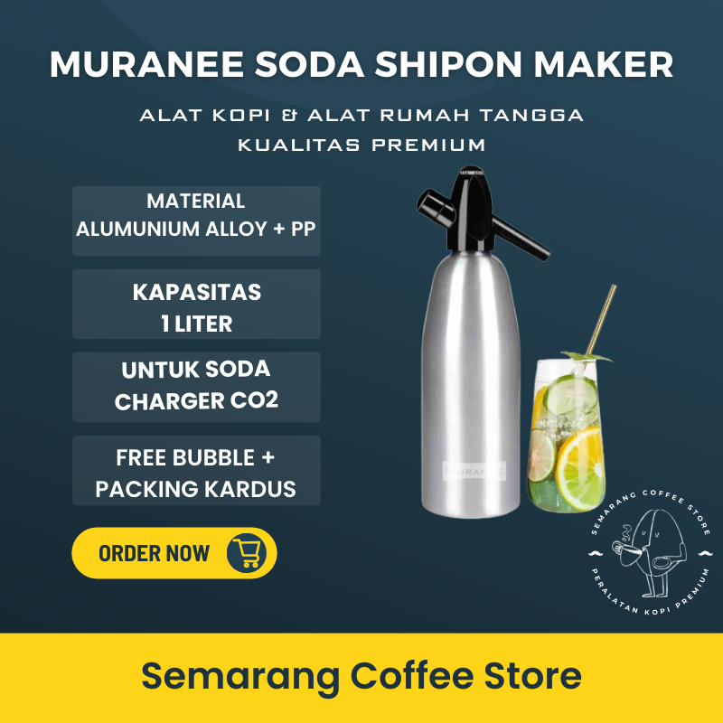 Soda Maker 1liter Bottle Maker Soda Muranee Siphon Maker Bartender CO2