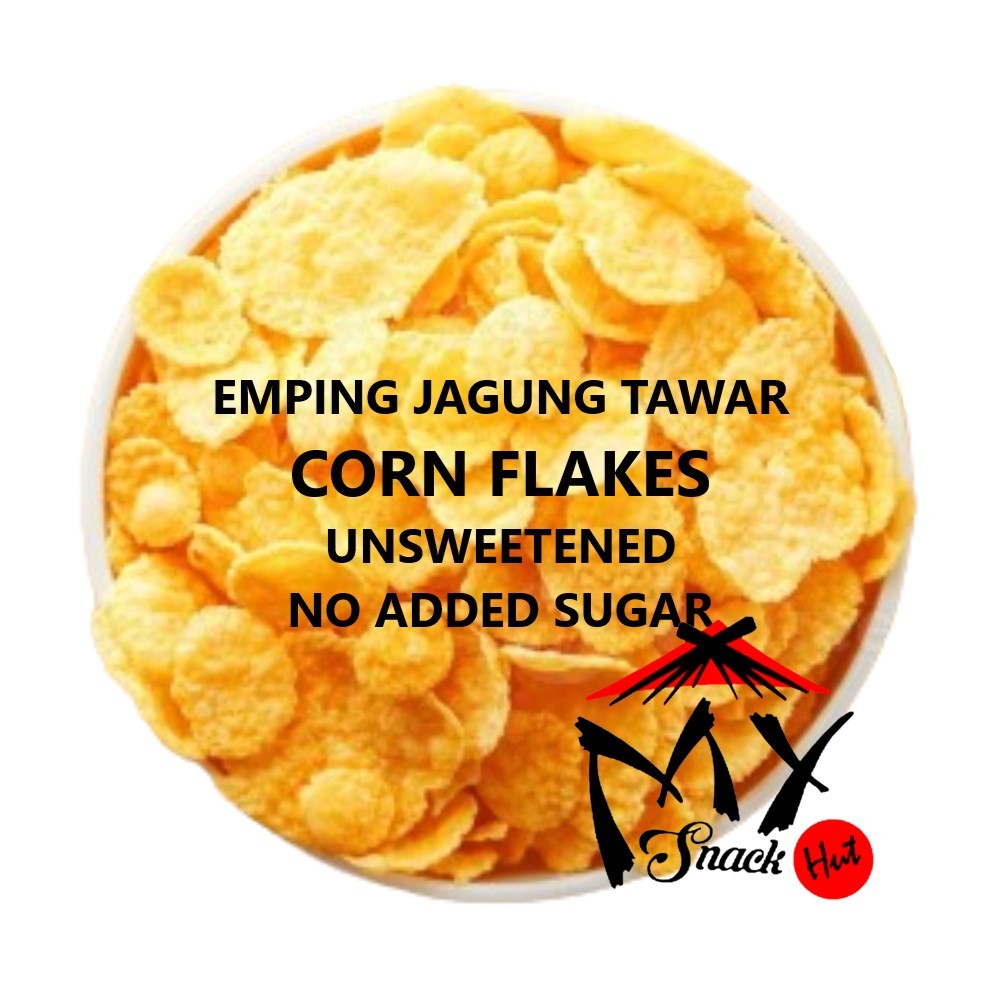 Corn FLAKE 100GR CORN FLAKES EMPING Fresh CORN UNSWEETENED CORNFLAKES ...