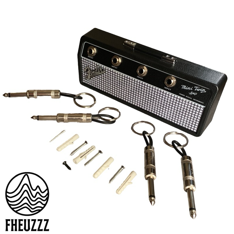 GANTUNGAN Wall Keychain Key Holder Jack Rack Fender Amplifier Model ...