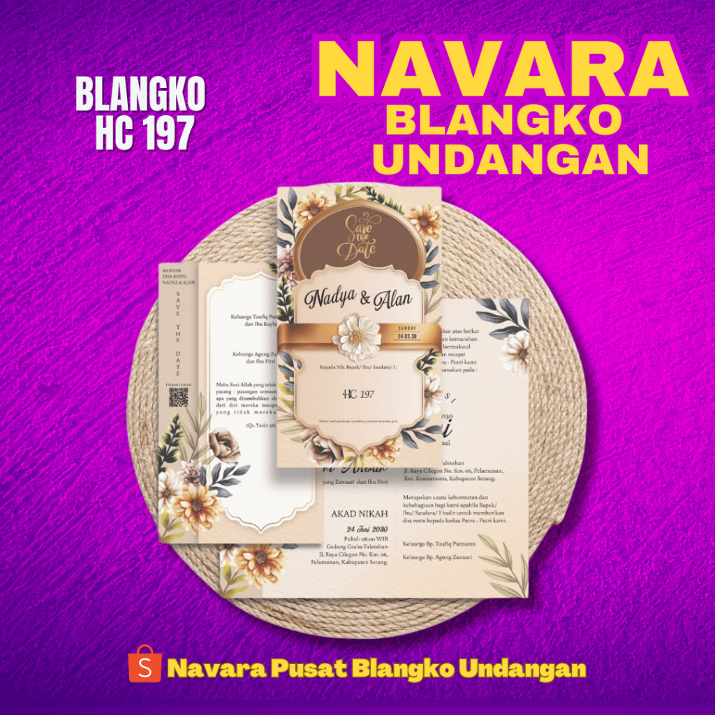 Hc 197 Invitation Blank Invitation Blank Invitation Blank