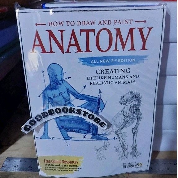 The book How To Draw And Paint Anatomy | Shopee Philippines