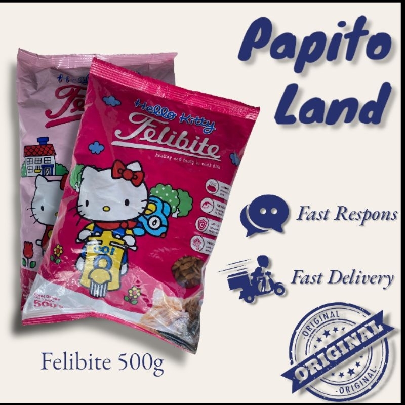 Felibite 500gram Cat Food 500gram PAPITO LAND | Shopee Philippines