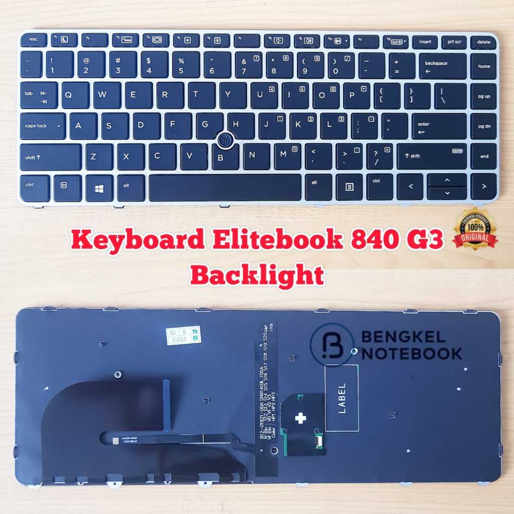 Keyboard HP EliteBook 840 G4 745 G4 840 G3 745 G3 Backlight | Shopee ...