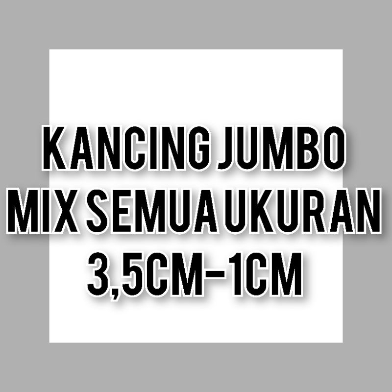 Jumbo buttons mix of all colors and sizes 1cm-3,5cm | Shopee Philippines