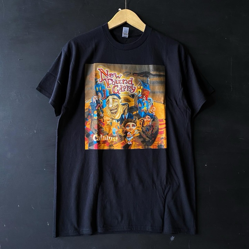 Kaos BAND OFFICIAL NEW FOUND GLORY - CATALYST ALBUM COVER | Shopee ...