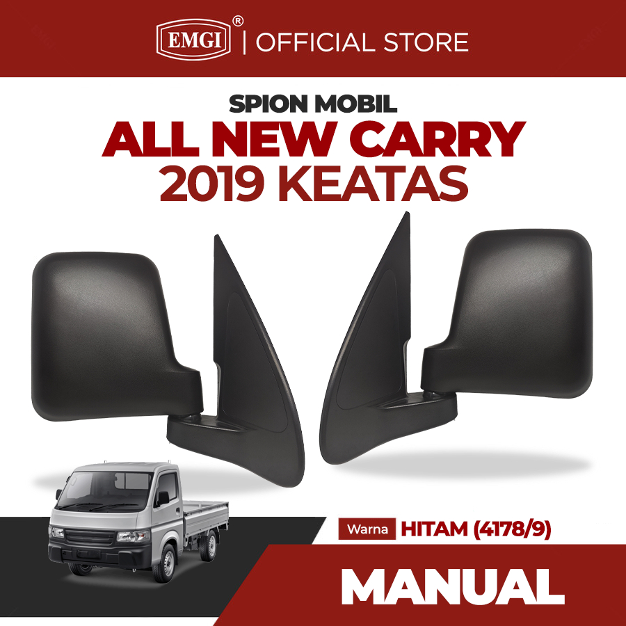 EMGI - All New Carry 2019 Car Mirror - Manual Black | Shopee Philippines