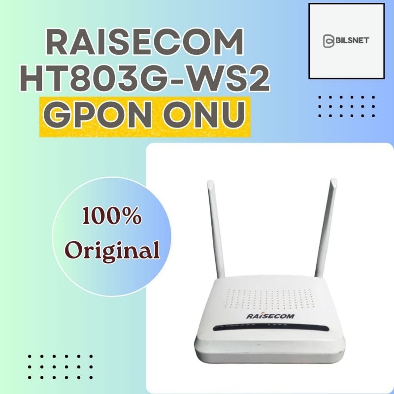 Ont Gpon RAISECOM HT803G | Shopee Philippines