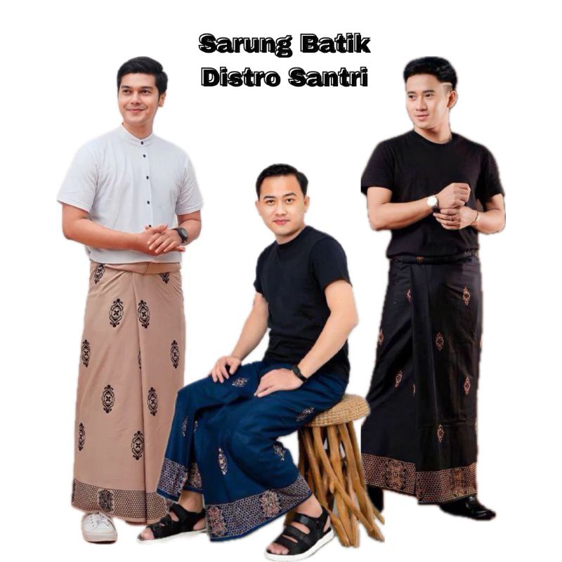 Gus Iqdam MKR Sarwon's Contemporary Santri batik Sarong - Santri batik