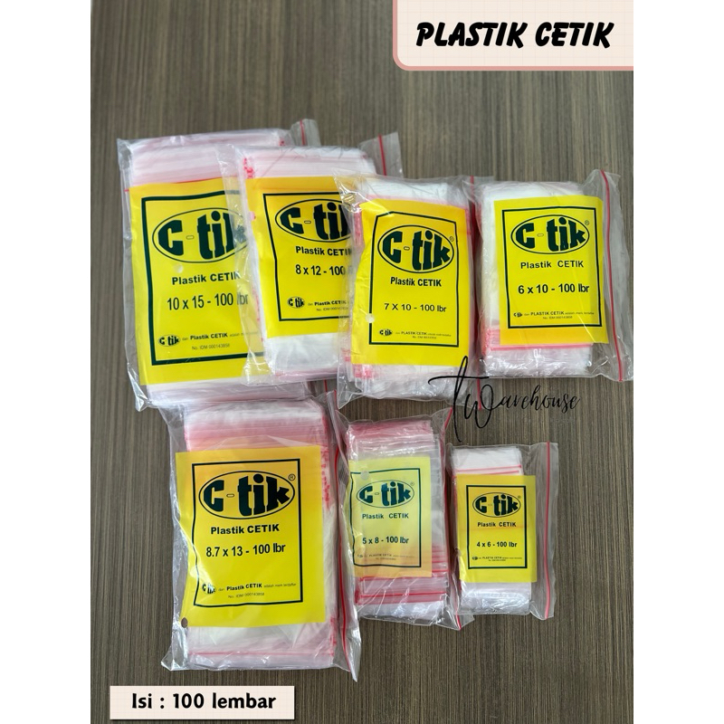 Plastic Ctik clips contain 100 sheets | Shopee Philippines