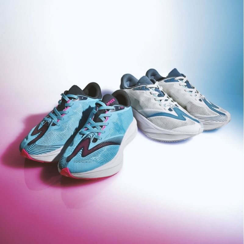 Running Shoes SPECS VORTEX SV SUBS1 WHITE BLUE | Shopee Philippines