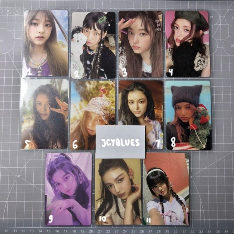 (newjeans) Photocard album newjeans bluebook omg get up line friends ...