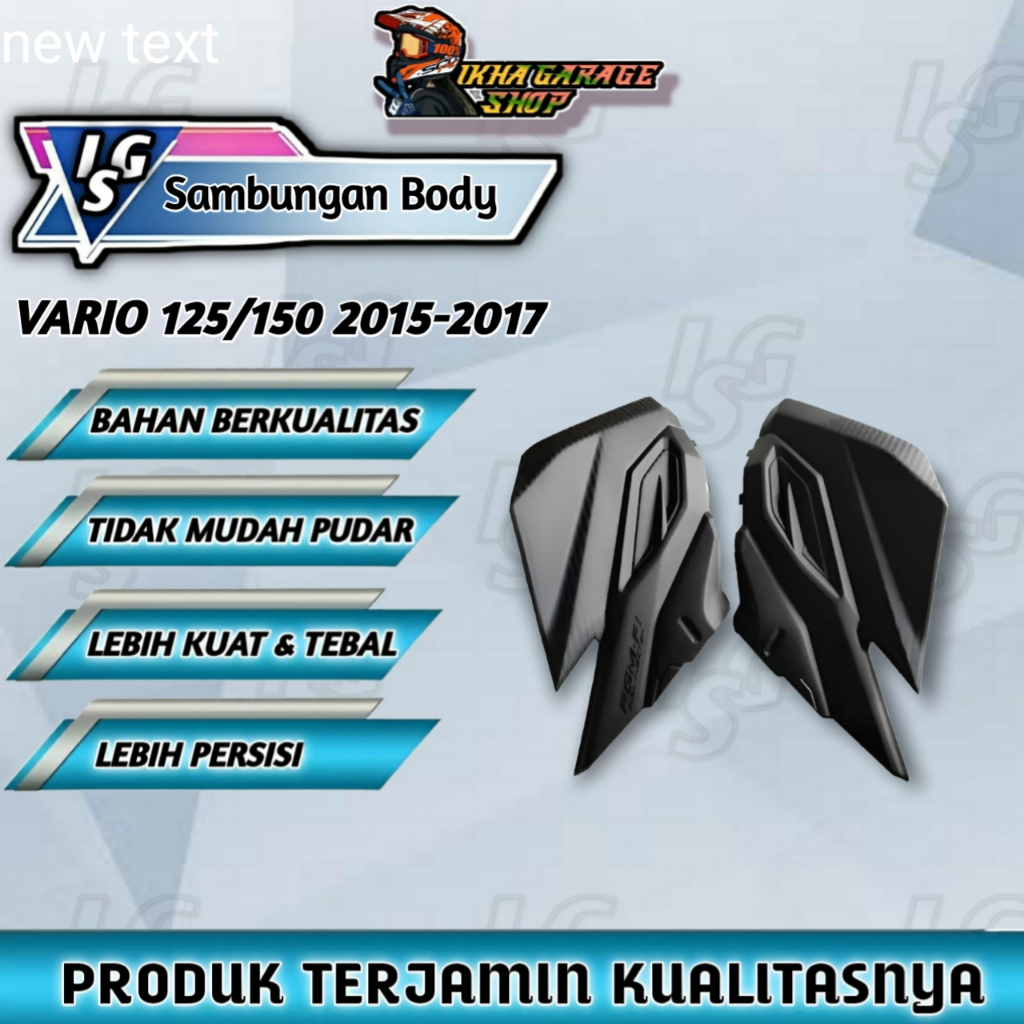 Body Connection Right Left Side Body RL Honda Vario 150 Old Boxx Accu