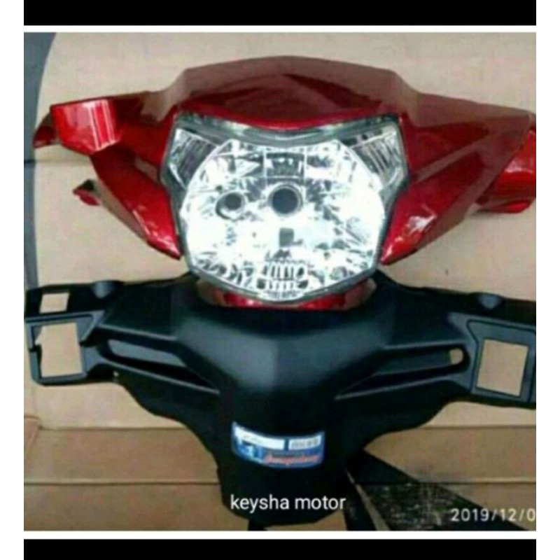 Old yamaha vega ZR reflector front rear bumper cover / old vega ZR ...