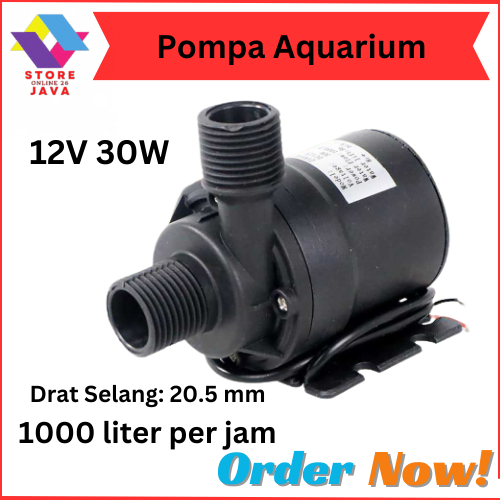 MESIN 30w Dc Water Pump/Dinamo Pump Sprayer Sanyo Mini Aquarium Water Pump Machine/12volt