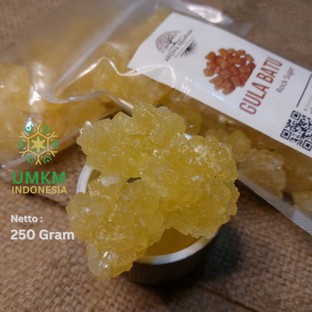 ORIGINAL ORGANIC YELLOW STONE SUGAR ROCK SUGAR ORGANIC 250 GRAM ...