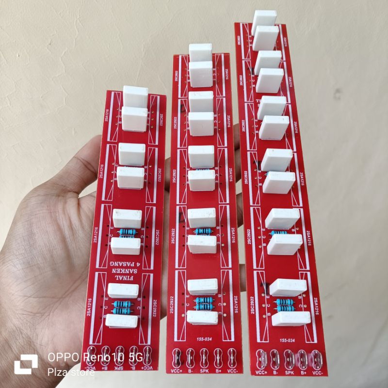 Sanken FINAL PCB 4/5/6 SET SANKEN PCB TRANSISTOR FINAL SANKEN | Shopee ...