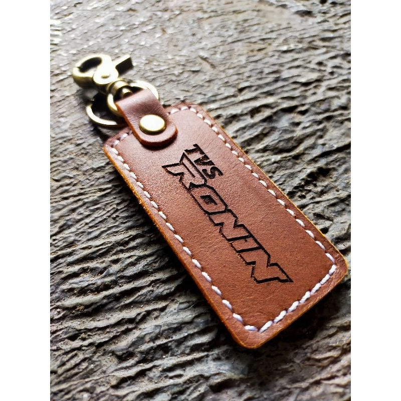 GANTUNGAN Tvs ronin genuine leather keychain | Shopee Philippines