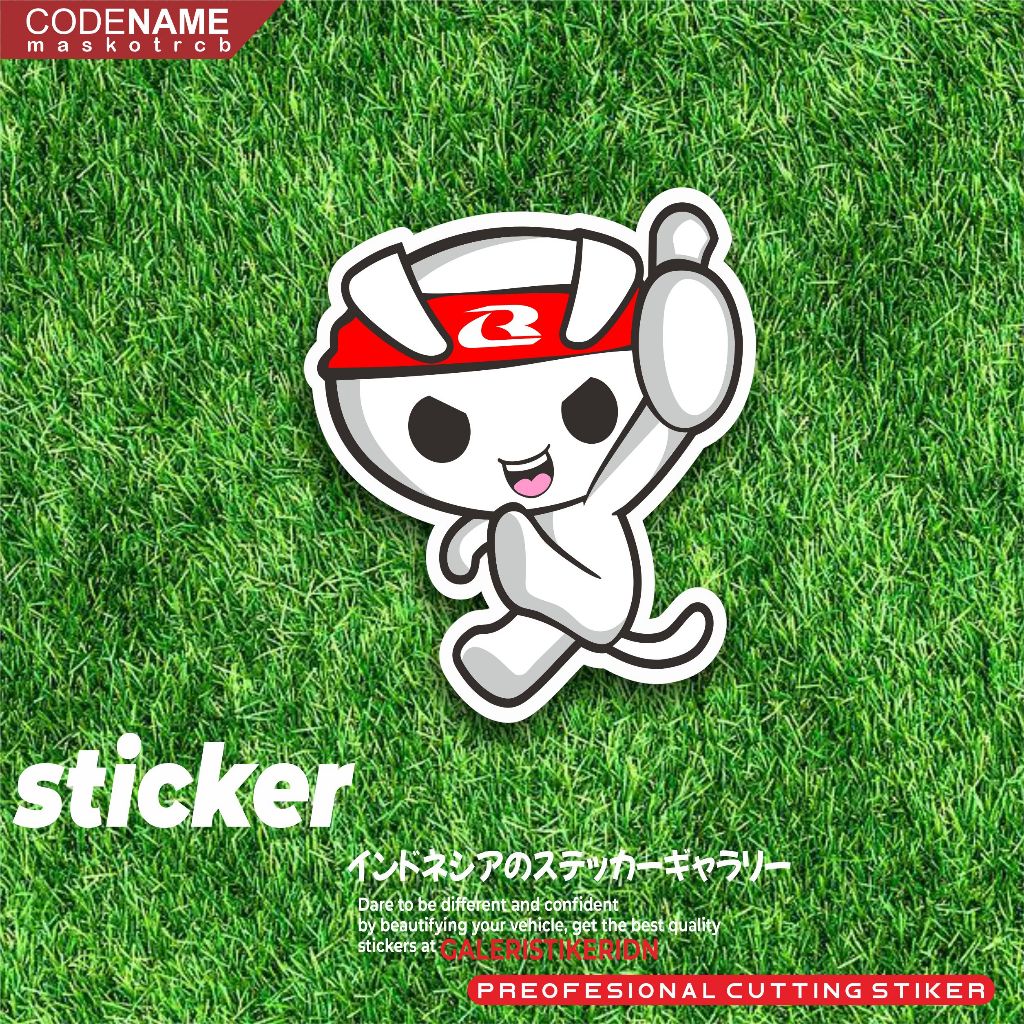 Rcb Sticker rcb racing boy Mascot Sticker | Shopee Philippines